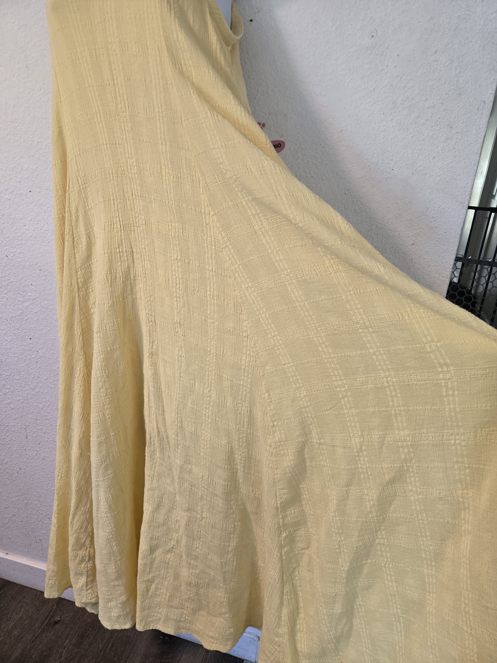 torrid Pale Yellow Sleeveless V-Neck Dress